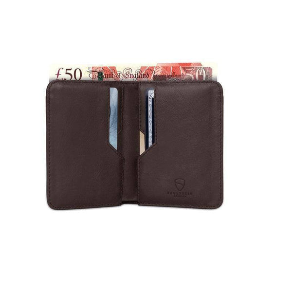 Vaultskin London City Bifold Wallet - Brown RFID