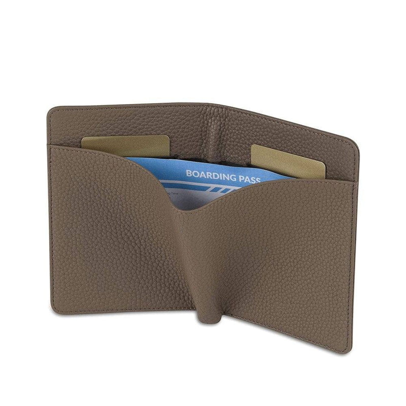 Vaultskin London Kensington Passport Wallet - Matt Brown RFID - Modern Quests