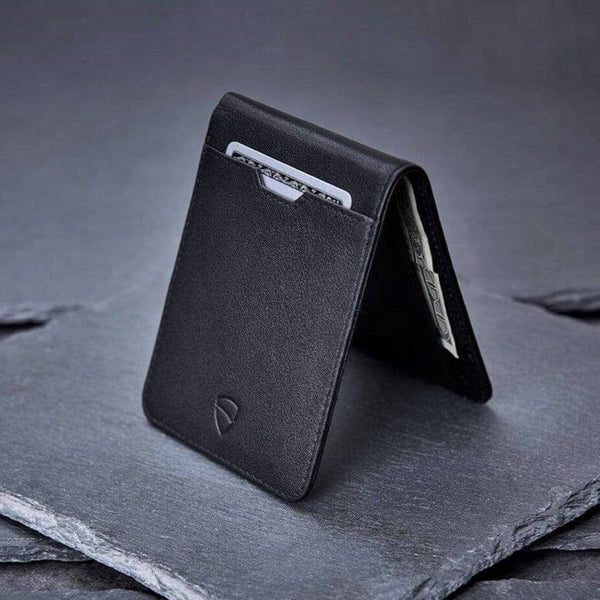 Vaultskin London Manhattan Bifold Wallet - Black RFID