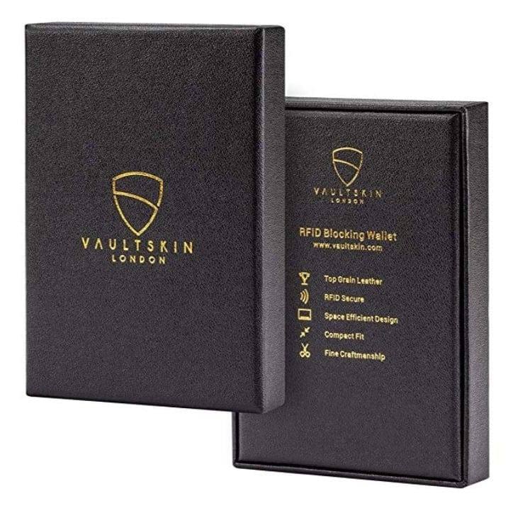 Vaultskin London Manhattan Bifold Wallet - Cognac RFID - Modern Quests