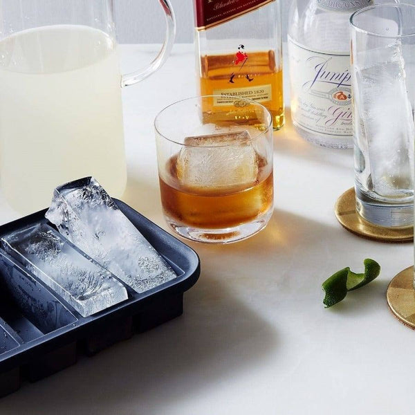 W&P Design Peak Collins Long Ice Tray - Charcoal