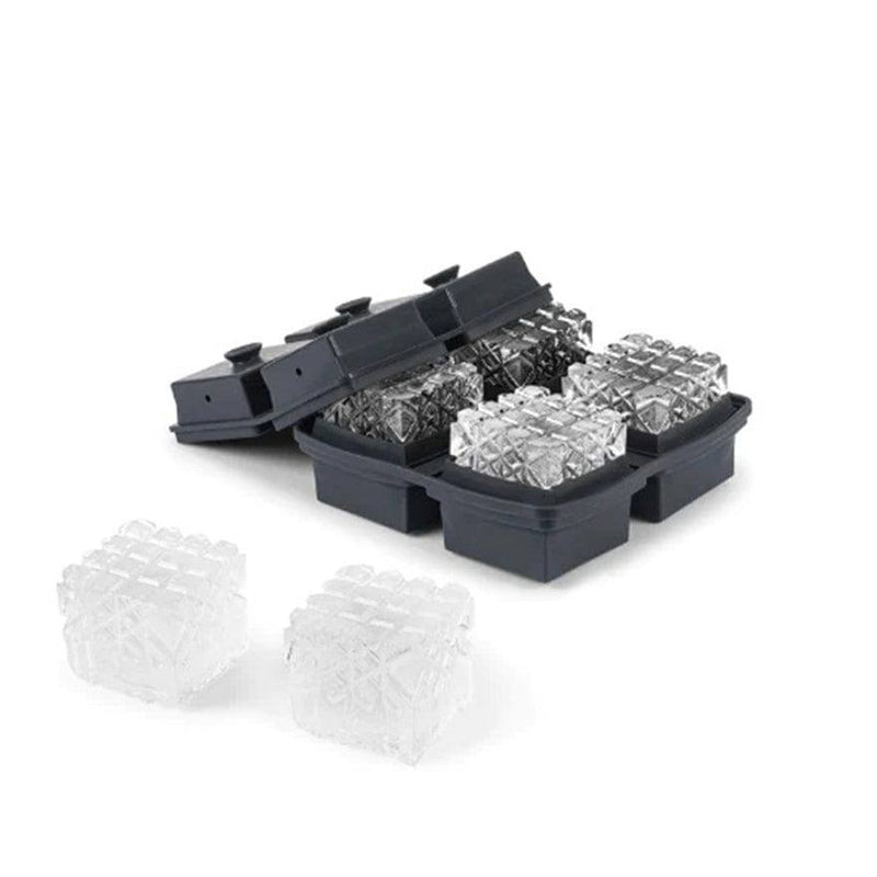 W&P Design Peak Crystal Cocktail Ice Tray - Charcoal - Modern Quests