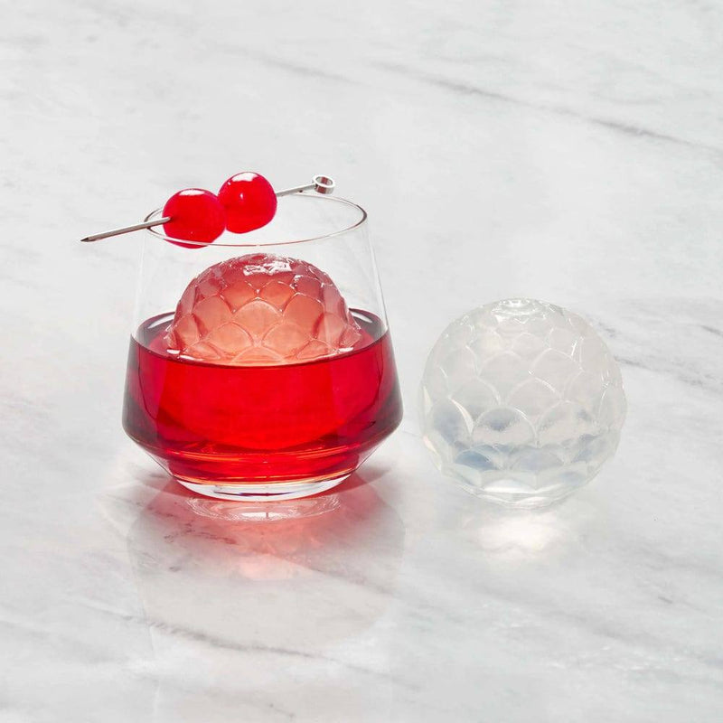 W&P Design Peak Petal Cocktail Ice Tray - Charcoal