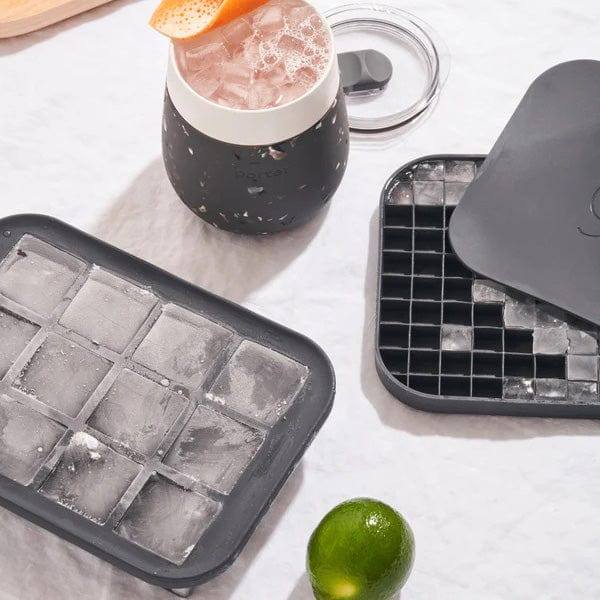 W&P Design Stacking Ice Tray - Charcoal - Modern Quests