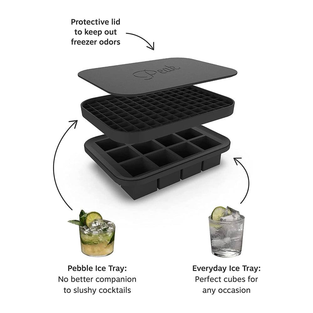 W & P Design Ice Box with Lid in Charcoal