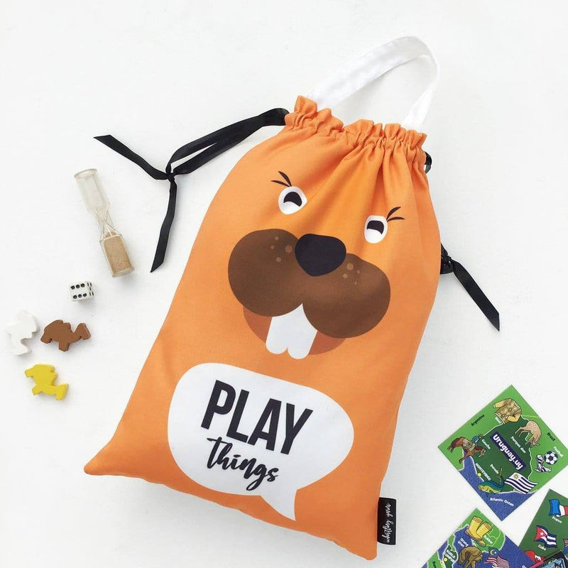 Whistling Yarns Kids Toy Bags, Set of 3 - Animal Wonder