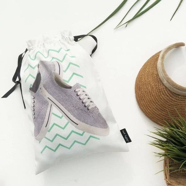 Whistling Yarns Wedges & Sneakers Bags, Set of 2 - Modern Quests