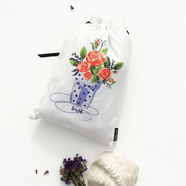 Whistling Yarns Women's Lingerie Bags, Set of 3