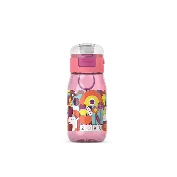 Zoku Kids Flip Gulp Bottle - Pink - Modern Quests