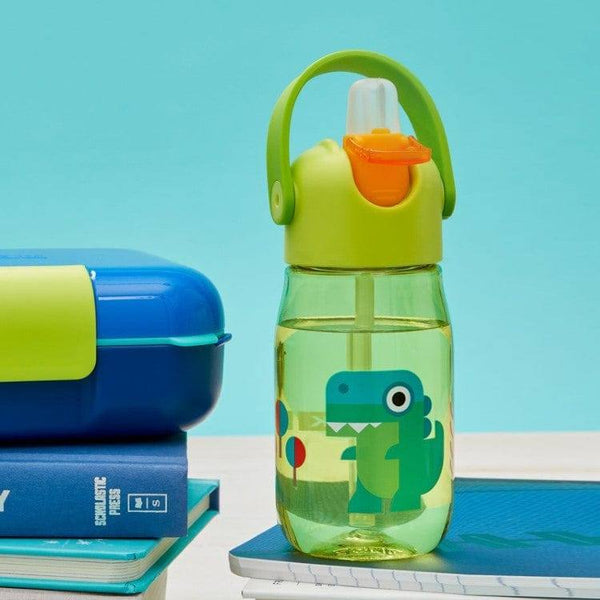 Zoku Kids Flip Straw Bottle - Green - Modern Quests
