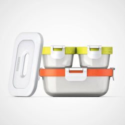Zoku Neat Stack Food Containers - 7 Piece - Modern Quests